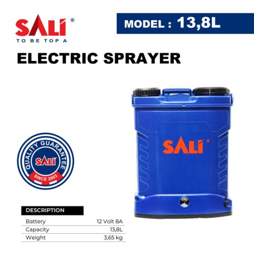 SALI Battery Electric Sprayer Kapasitas 13.8 Liter