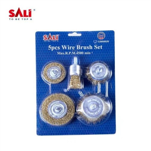 SALI Sikat Mangkok Set 5 Pcs Wire Brush Set