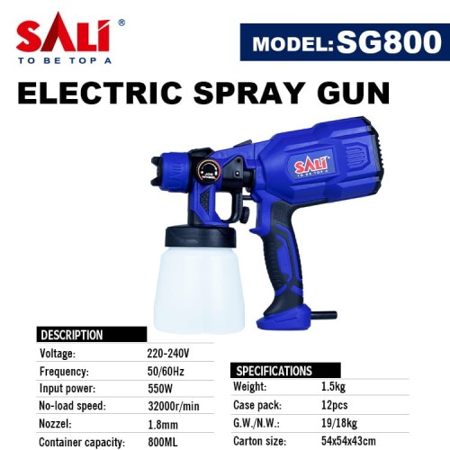 SALI SG800 Electric Sprayer Gun Paint Gun Semprotan Cat Elektrik