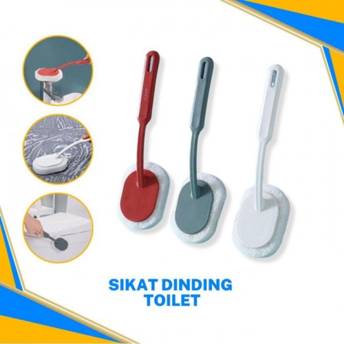 Sikat Spons Gagang Panjang Pembersih Dinding Kamar Mandi