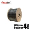 Vascolink FTTH Cable FO Outdoor 4 Core 3 Sling Baja Fiber Optik