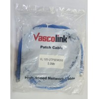 Vascolink Patch Cable UTP Cord Cat5e 5 Meter 5M Biru VL105-UTP5EM050