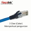 Vascolink Plug Boot Plugboot Cat 5 Cat 6  1 Pack isi 50 Pcs 2 Claw