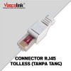 Vascolink Konektor RJ45 Cat 6 - 1 Pcs Tanpa Tang Crimping Tolles Connector LAN