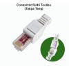 Vascolink Konektor RJ45 Cat 6 - 1 Pcs Tanpa Tang Crimping Tolles Connector LAN