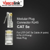 Vascolink Konektor RJ45 Cat5e 100 Pcs Connector LAN