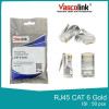 Vascolink Konektor RJ45 Cat6 50 Pcs Connector LAN