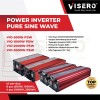 Visero Power Inverter Pure Sine Wave 1000 Watt 12Vto220V VIO-1000W PSW
