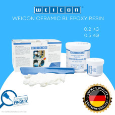 Weicon Ceramic BL Epoxy Resin 0.2 Kg 0.5 Kg Epoksi Resin Plastik Logam