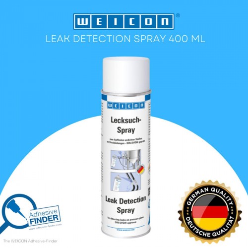 Weicon Leak Detection Spray 400ml Semprotan Deteksi Kebocoran Pipa Ban Tangki