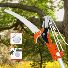 Kenmaster Gunting Dahan Plus Tali Gergaji Ranting Tinggi Blister