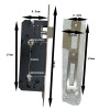 Paket Yale Mortise Lock Euro Profile Cylinder Lock Case Body Kunci Silinder