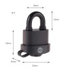 Yale Y220B-51-118-1 Gembok Laminated Steel Padlock 50mm