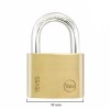 Yale YE1-50-126-1 Essential Solid Brass Padlock 50mm Gembok