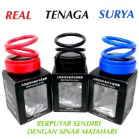 Parfum Mobil Pajangan Ring Auto Gerak Tenaga Surya