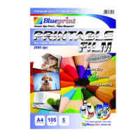 Blueprint BPPF-A4BS105 Brushed Silver Printable Film A4