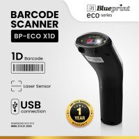 Blueprint BP-Eco X1D Wired Laser Sensor 1D Barcode Scanner 1D USB Auto Sensing