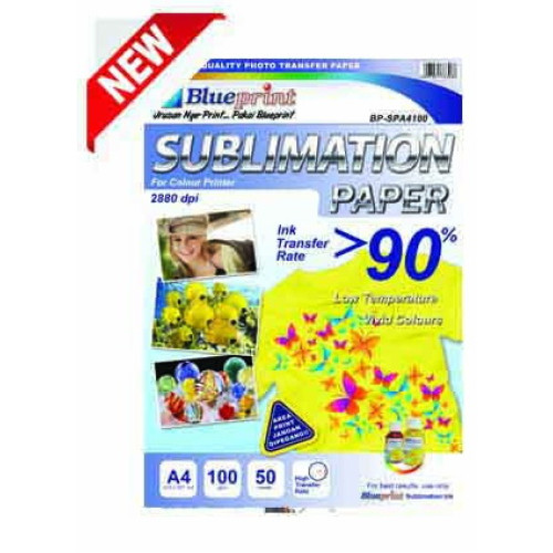 Blueprint Sublimation Paper - Kertas Sublim A4