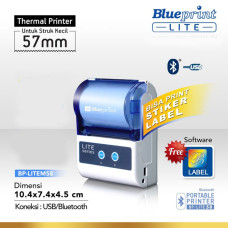 Blueprint BP-LITE58 Printer Thermal Portable Bluetooth Termal