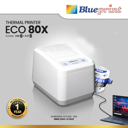 Blueprint USB Desktop Thermal Printer 80mm ECO80X ECO 80X