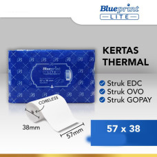 Blueprint Lite Thermal Paper Roll 57x38mm Kertas Termal Struk EDC