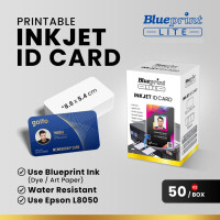 Blueprint Printable Inkjet ID Card 8.6x5.4 cm 760 Mikron 50 Pcs