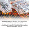 Kertas Baking Grill Air Fryer Aluminium Foil Roll Heavy Duty 30cm