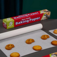 Baking Paper Food Grade Ukuran 30cm Kertas Alas Anti Lengket 