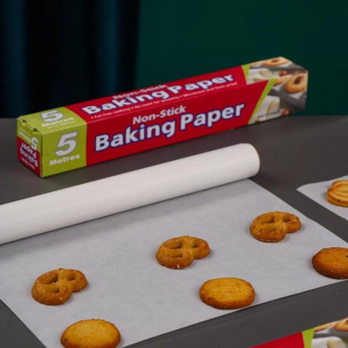 Baking Paper Food Grade Ukuran 30cm Kertas Alas Anti Lengket 
