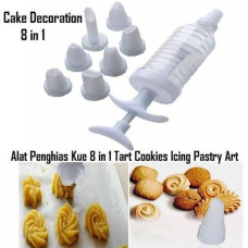 Cake Decoration 8 in 1 - Pen Penghias Kue Tart 