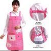 Celemek dapur Motif Kotak Beruang Apron anti air