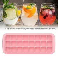 Cetakan Es Batu 24 Silikon Sekat Kotak