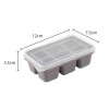 Cetakan Es Batu 6 Kotak Ada Tutup Ice Cube Tray
