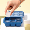Cetakan Es Batu 6 Kotak Ada Tutup Ice Cube Tray
