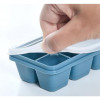 Cetakan Es Batu 6 Kotak Ada Tutup Ice Cube Tray