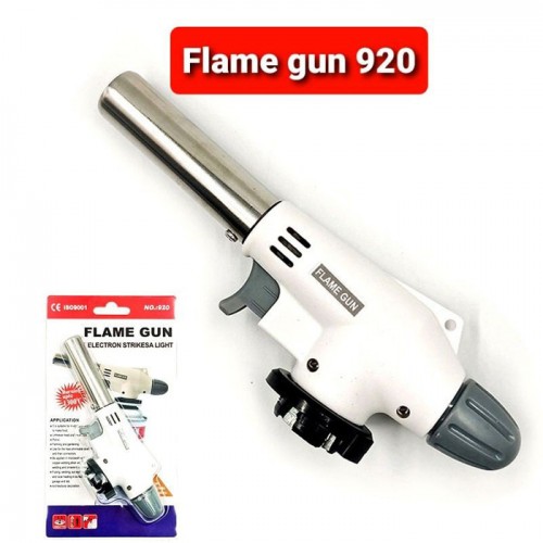 Gas Torch Flame Gun Portable Kepala Tabung Gas Kaleng