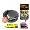 Grill Pan 32cm Anti Lengket Panggangan BBQ Griller