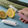 Pisau Peeler 2 in 1 Ada Penutup Alat Potong Pengupas Buah Sayur Travel Portable