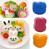 Rice Mold Set Cetakan Bento isi 3 Pcs