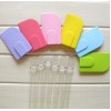 Spatula Silikon Warna Gagang Bening