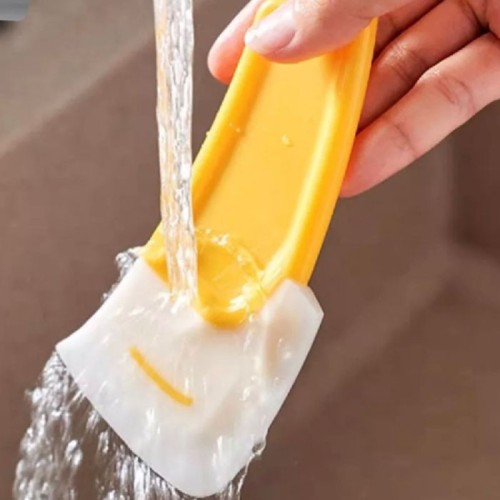 Spatula Bahan Silikon Penekan Makanan Sutil Serokan