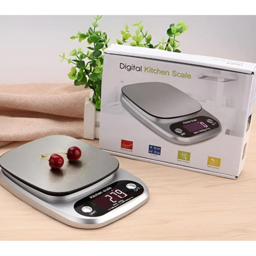 Timbangan Digital Premium 10 Kg per 1 Gram Stainless LCD Digital Kitchen Scale