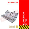 Kenmaster Socket Wrench Set 27pcs Kunci Sok 27 Sockets