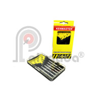 Kenmaster Obeng Jam 6 Pcs Plus Minus Mini Screwdriver Set