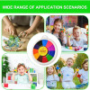 Washable Paint Pad 18cm Finger Stamp 13 in 1 Tinta Kerajinan Tangan