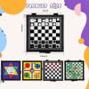 Mainan Papan Magnet 5 Macam 5 in 1 Magnetic Board Game