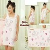 Baju Handuk Motif Mandi Dewasa - Wearable Bath Towel