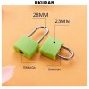 Gembok Koper 23mm Kunci Tas Travel Mini Warna