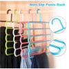 Gantungan Jilbab Baju Celana Hanger 5 Susun Plastik