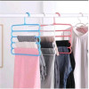 Gantungan Jilbab Baju Celana Hanger 5 Susun Plastik